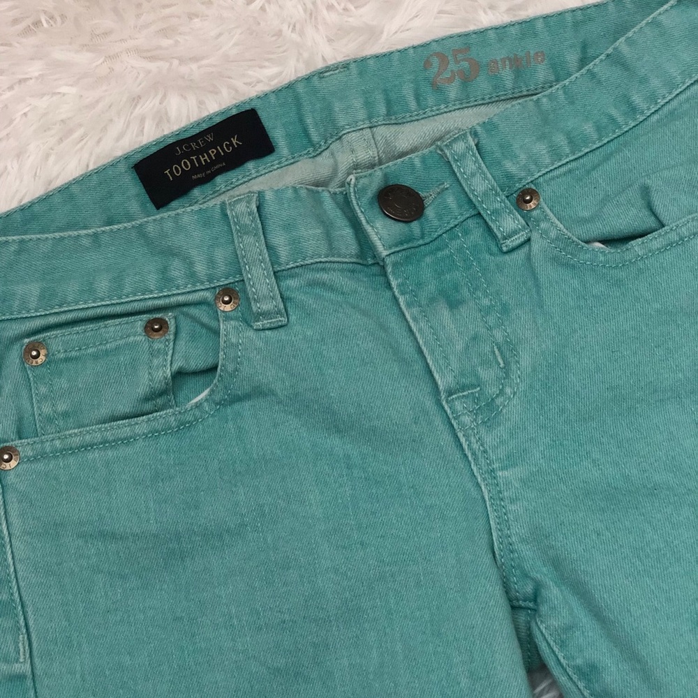 J. Crew women's Toothpick Jeans size 25